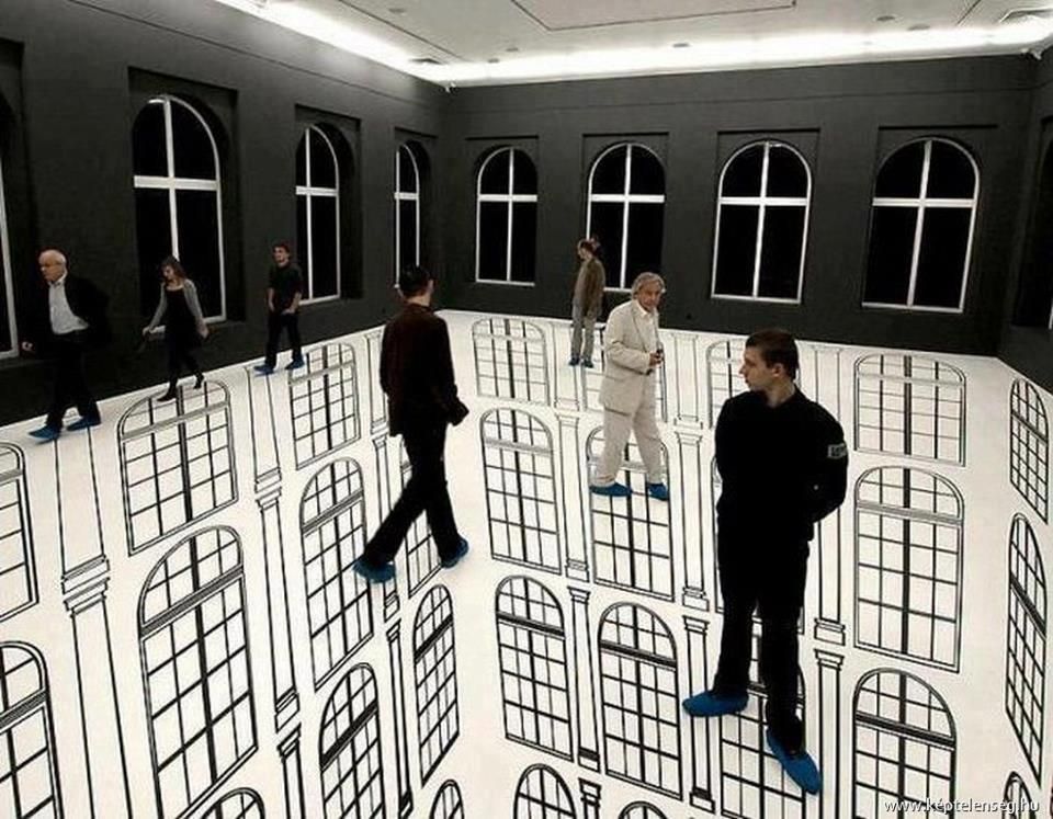Epoxy Lantai 3D Illustrasi Ruangan